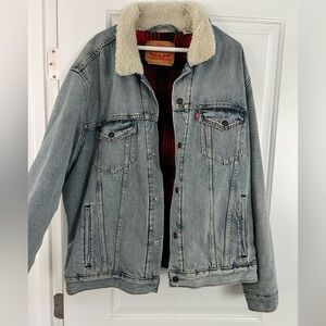 XL Levi’s Jean Jacket with wool interior